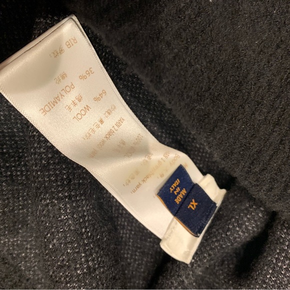 Louis Vuitton monogram black sweater size XL - Picture 8 of 11